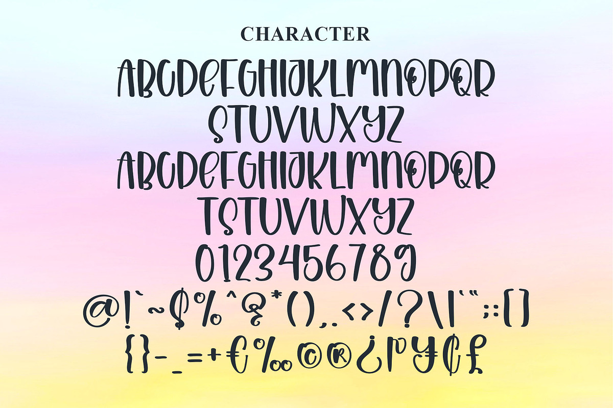 Thicker - Hndwriting Font, a Handwritten Font by InermediaSTUDIO (Photo 7 of 7)