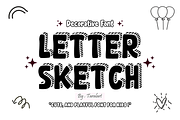 Drawing Alphabet - Playful Font, a Sans Serif Font by KiddoGlyphs Studio (Thumbnail 2 of 5)