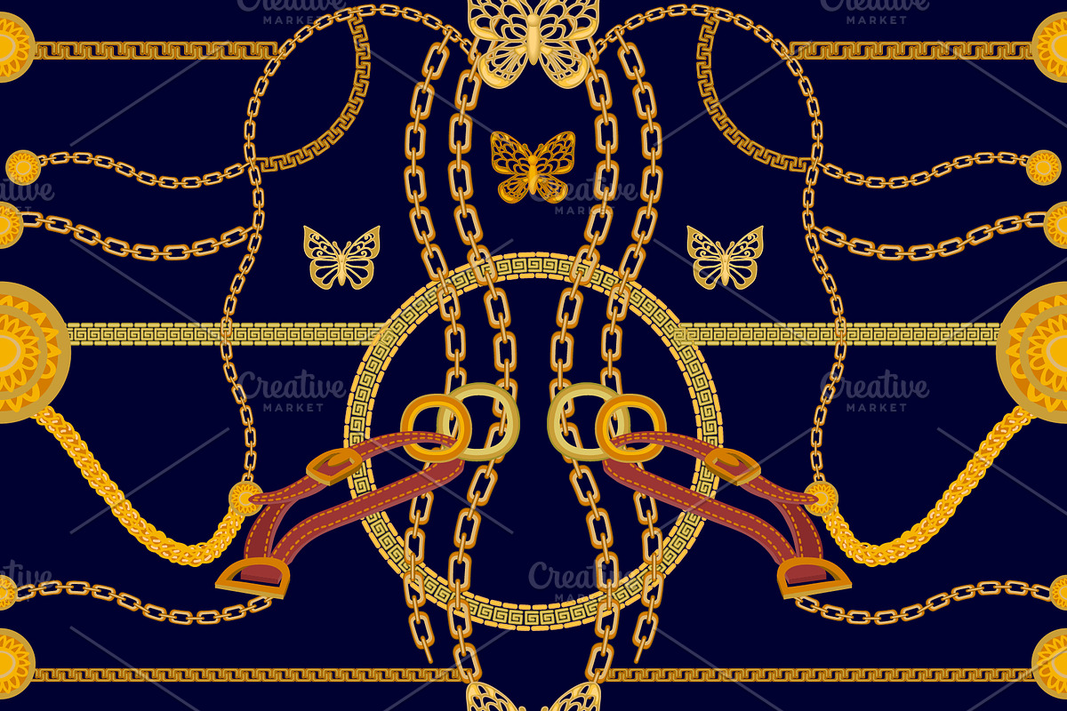 Chain Prints, a Texture Graphic by Svetlana Kononova (Photo 5 of 7)