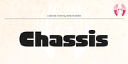 Chassis, a Font by Device (Thumbnail 5 of 7)