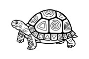 Turtle Line Art Illustration Bundle, an Illustration by Creativeshirt (Thumbnail 4 of 48)