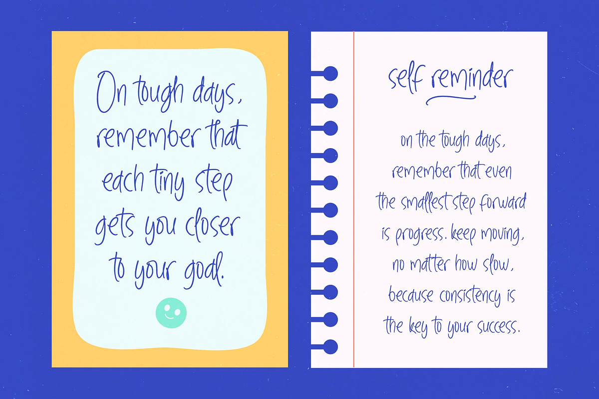 Sanknotes - Sticky Notes Font, a Script Font by stylishtype.co (Photo 5 of 20)