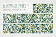 Artistic Eucalyptus, a Background Graphic by Curve Design (Thumbnail 5 of 7)