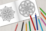 12 Mandala designs SVG | PNG, an Illustration by Olha ZS (Thumbnail 3 of 5)