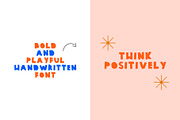 bold and playful kids font MICKLON, a Font by Ashiya Pixel (Thumbnail 9 of 12)