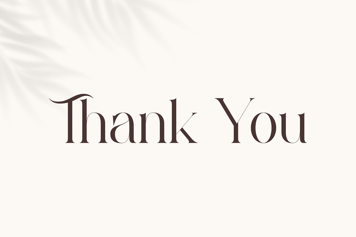 Chalia - Modern Stylish Serif Font, a Serif Font by Aqeel_Art (Photo 13 of 13)