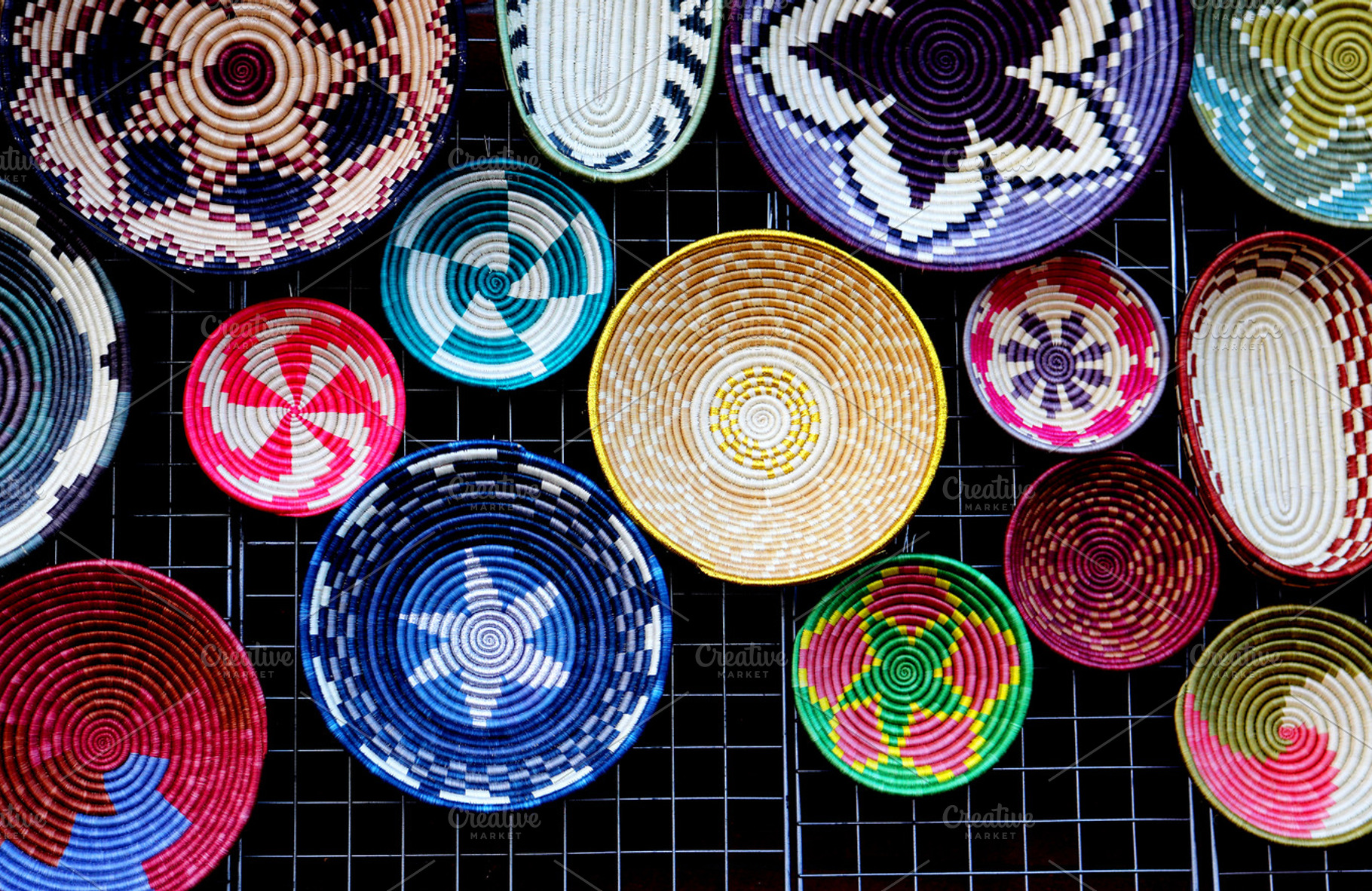 Handwoven Baskets, an Arts & Entertainment Photo by Juliet Meeks Design
