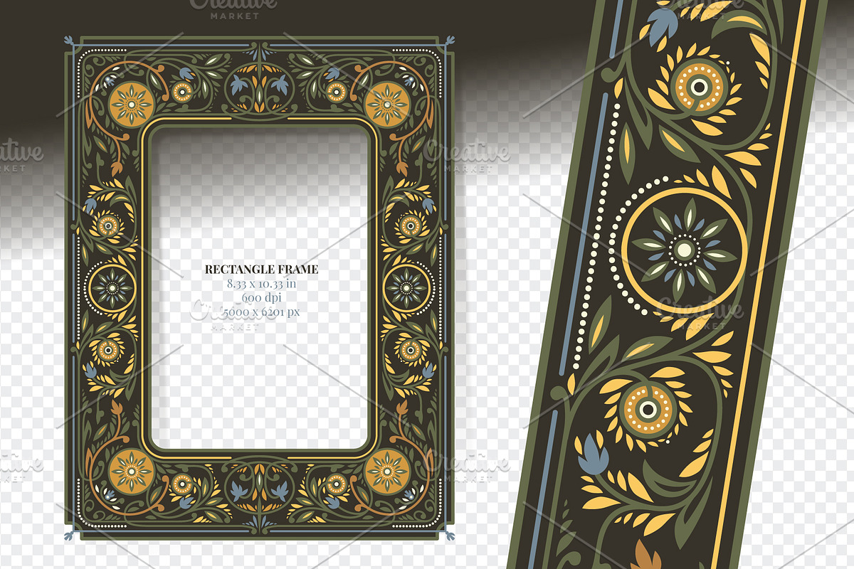 Victorian Style Frames, an Object Graphic by DeepFuze (Photo 4 of 4)