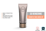 3D Rendering Cosmetic Tubes Mock-up, a Packaging Mockup by graystudio (Thumbnail 29 of 50)