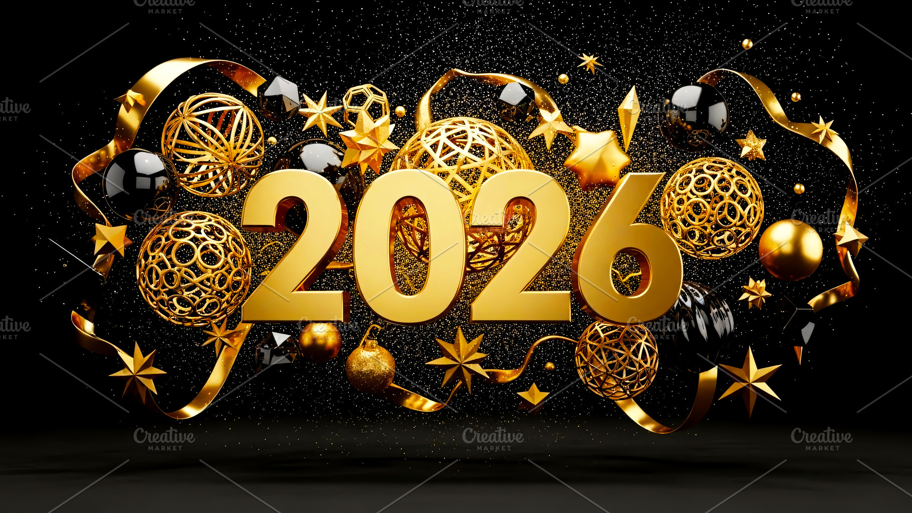 Elegant 2026 New Year Celebration, a Holiday Photo by Rafoz