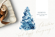 Rustle- Winter Watercolor Collection, an Object Graphic by Jeanina Vlad (Thumbnail 14 of 24)