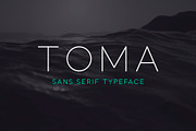 Toma Sans, a Sans Serif Font by JAM Type (Thumbnail 1 of 7)