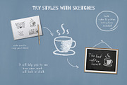 Chalk Styles for Photoshop, a Layer Style Add-On by Pikovit (Thumbnail 12 of 14)