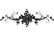 Vintage Floral Divider Bundle, a Decorative Illustration by Designer_Momina (Thumbnail 15 of 21)