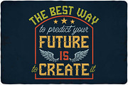 Futuristic typeface, a Symbol Font by VozzyStock (Thumbnail 7 of 7)