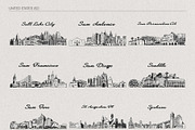 Hand Drawn City & Country Skylines, a Work Illustration by TheMountBirdStudio (Thumbnail 13 of 20)