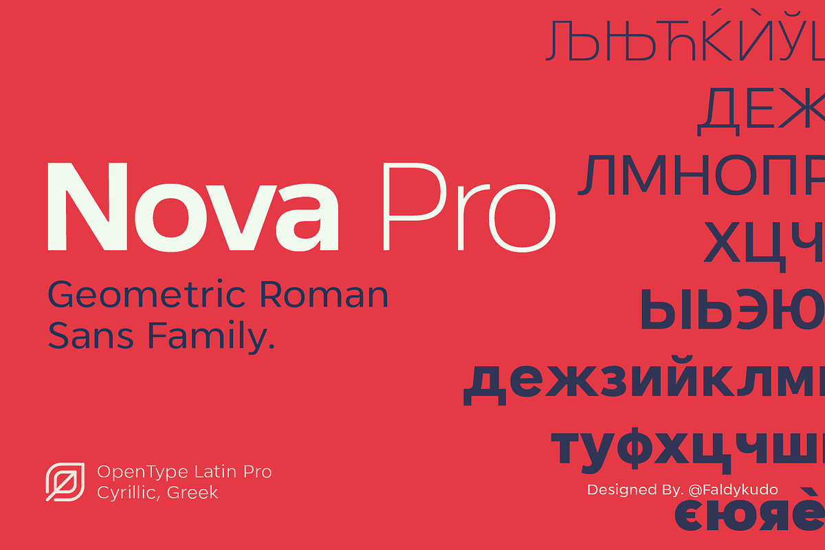 Nova Pro-Modern Sans Serif Font, a Sans Serif Font by xdCreative (Photo 1 of 13)