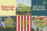 Roshalique - Retro Script, a Script Font by Setara Langit CreativeStd (Thumbnail 6 of 14)