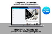 Just Reduced Flyer Canva Template, a Flyer Template by M9 Design (Thumbnail 4 of 5)
