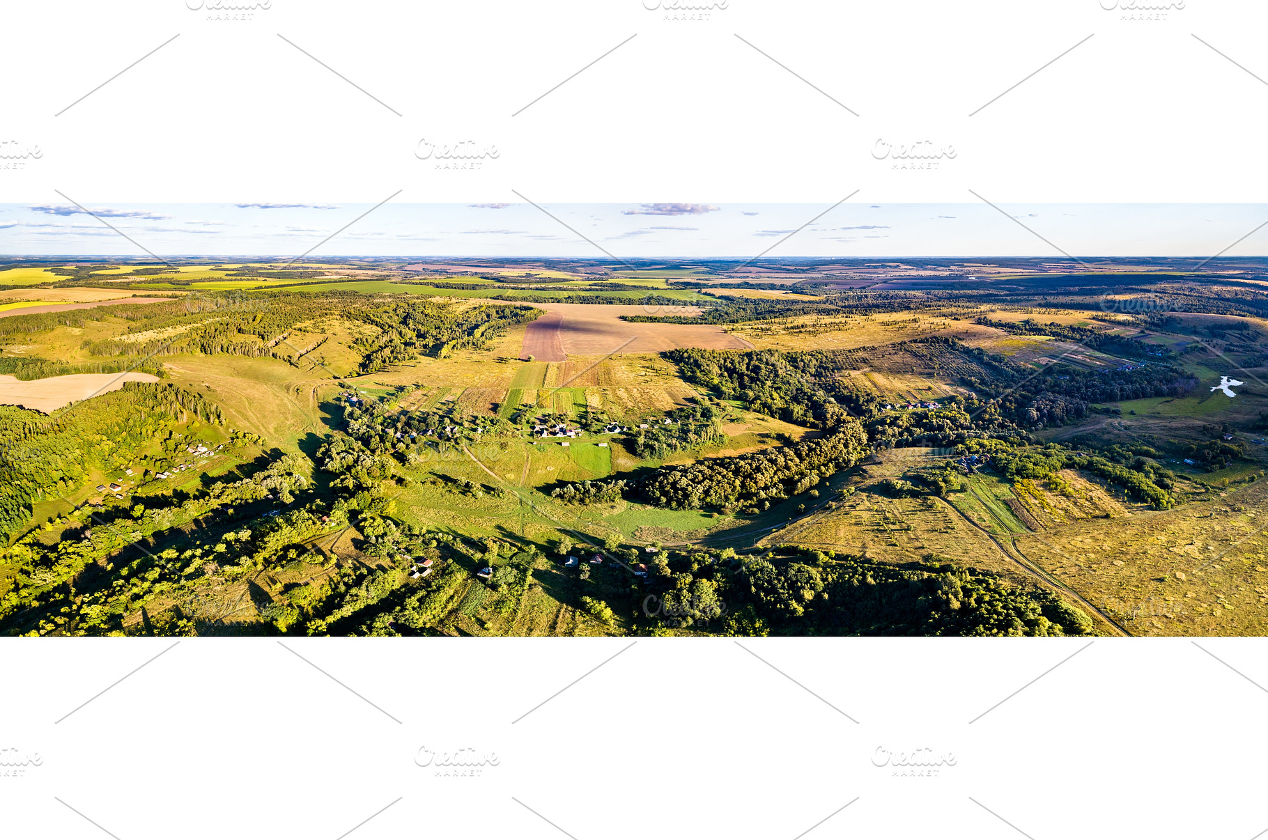 Typical aerial landscape of Russian, a Nature Photo by Leonid Andronov