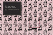Toile & Vignette Seamless Patterns, a Pattern Graphic by The October Creative (Thumbnail 4 of 12)