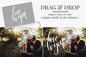 Valentine's Day Photo Overlays Vol.4