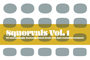 Squorvals Vol. 1 | 20 Squared Ovals, an Icon by invisiblelayer (Thumbnail 1 of 5)