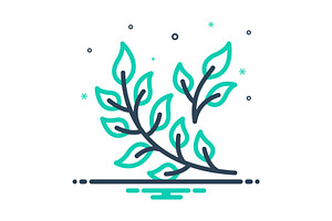 Branch Leaves Icon