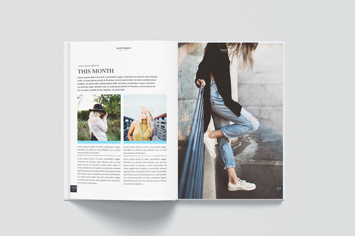 Magazine | Word & InDesign, a Magazine Template by obidullah_01 (Photo 13 of 13)
