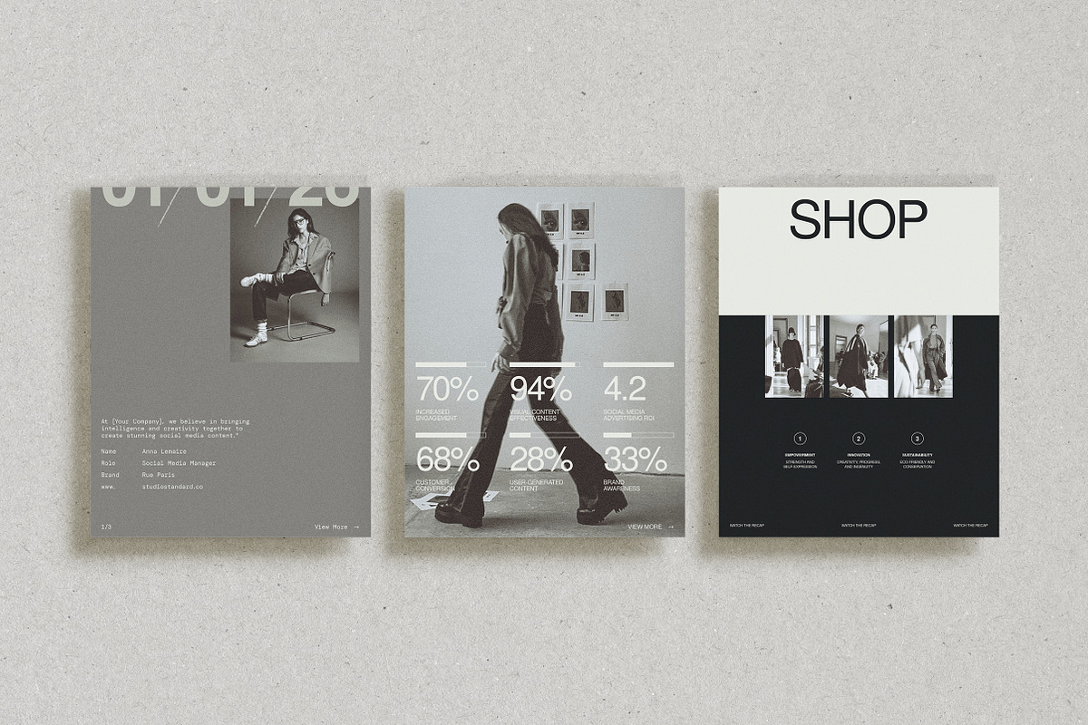 RUE | Social Media Kit 2, a Social Media Template by Studio Standard (Photo 11 of 21)