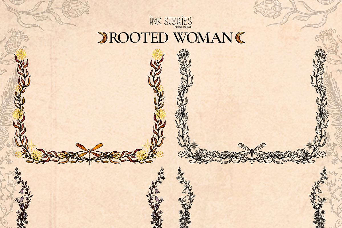 Rooted Woman | Sacred Feminine, a Person Illustration by Ink Stories (Photo 14 of 16)
