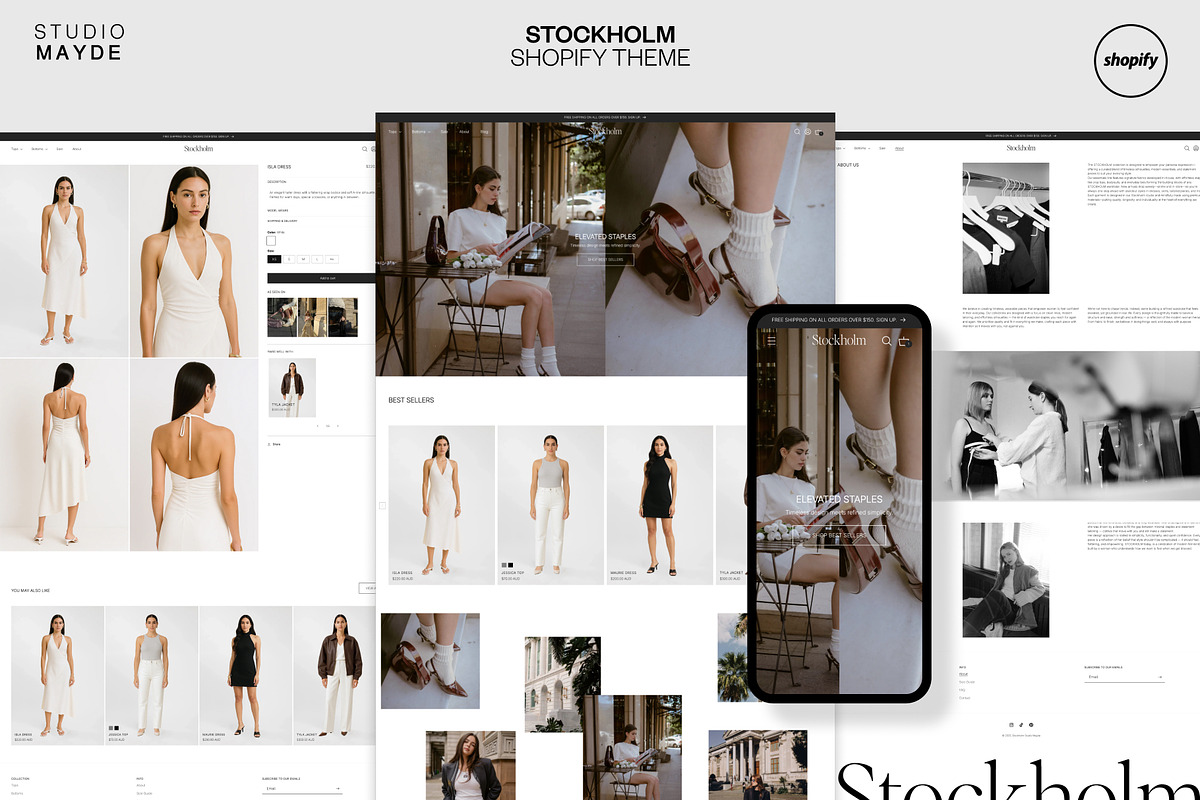 STOCKHOLM | Shopify Theme