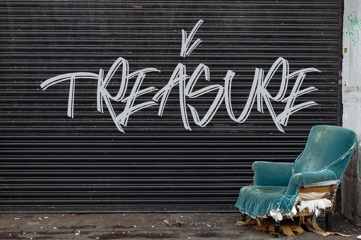 DROPRESS - Graffiti Font, a Symbol Font by NTC Graphic (Photo 2 of 9)