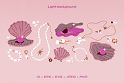 Coquette Girl Huge Vector Bundle, an Object Graphic by My.Ordinarty (Thumbnail 25 of 26)