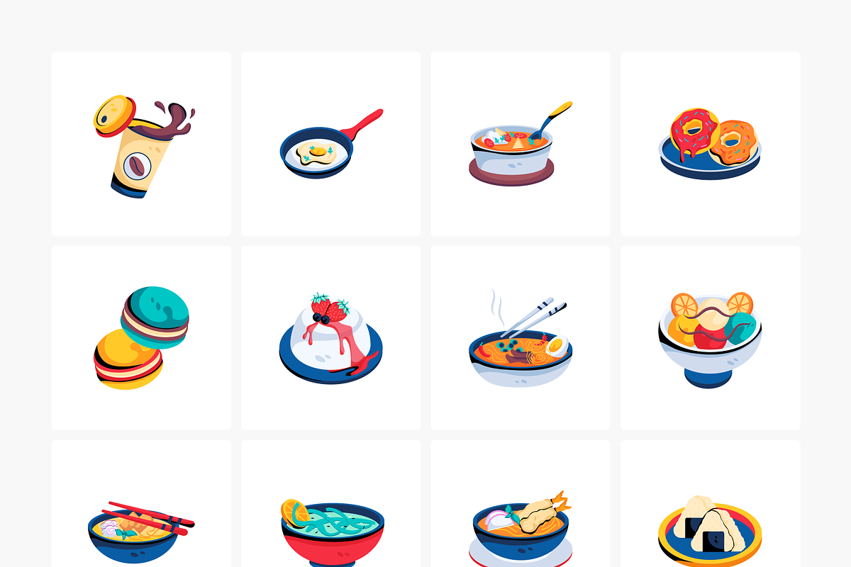 World Classic Food Icon Pack, a Duotone Icon by Prosymbols (Photo 9 of 12)