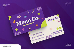 Creative Business Card, a Business Card Template by Annora Studio