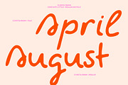 CS Hestia Drawn, a Handwritten Font by Craft Supply Co. (Thumbnail 4 of 8)
