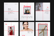 The Red Thread Collection - Posts, a Social Media Template by Filip Studio (Thumbnail 1 of 8)