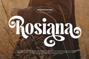 Rosiana - Modern Serif