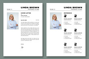 Clean Resume Layout, a Resume Template by ContestDesign (Thumbnail 3 of 3)