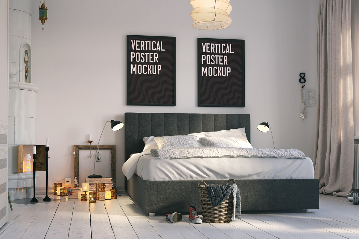 Natural Frame Mockup Set, an Advertising Mockup by PSD Market (Photo 13 of 13)