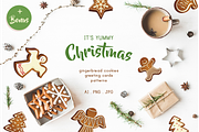Gingerbread cookies big set, a Decorative Illustration by jenny lipets (Thumbnail 1 of 9)