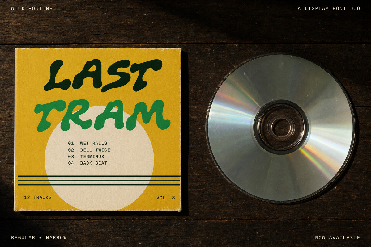 Wild Routine - Groovy Font Duo, a Sans Serif Font by Rillatype Studio (Photo 8 of 9)