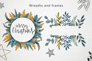 Merry Christmas - Watercolor Set