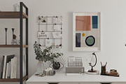 Geometric Abstract Mid Century Art, a Poster Template by Vibrand Studio (Thumbnail 3 of 11)