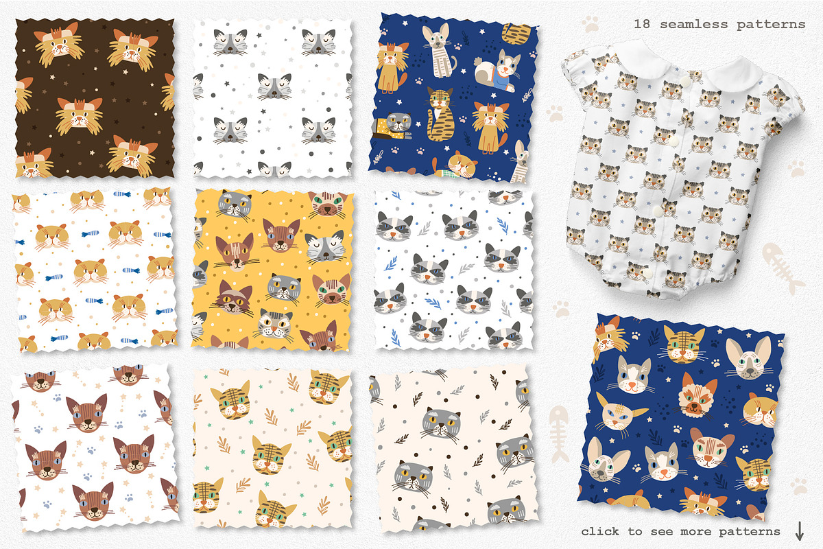 Cool Cats and Dogs Bundle., an Animal Illustration by DearLetters (Photo 12 of 20)