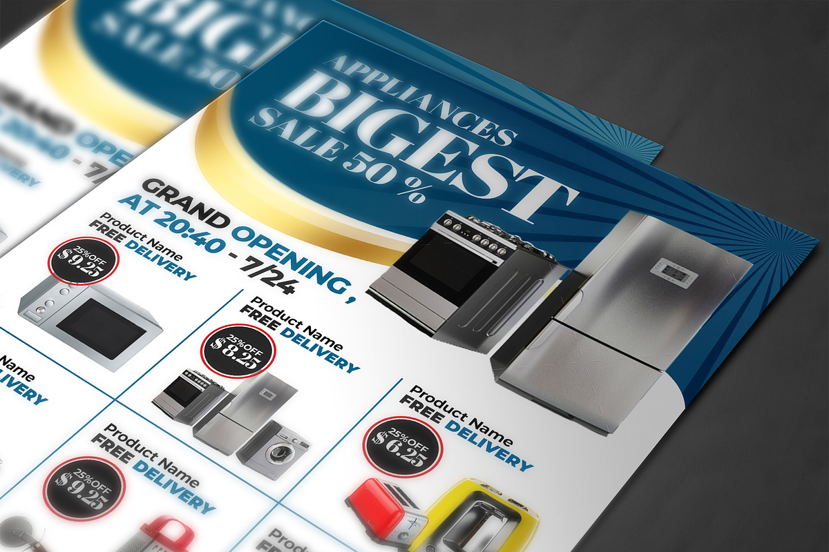Product Promotion Flyer, a Flyer Template by AfzaalGraphics (Photo 3 of 4)