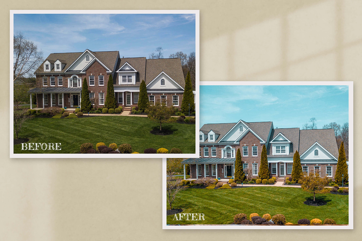 Real Estate Lightroom Photoshop LUTs, a Preset Add-On by 3Motional (Photo 10 of 11)