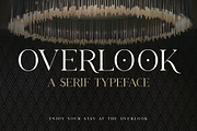 Overlook - A Serif Typeface, a Serif Font by Aurora Graphics (Thumbnail 1 of 2)