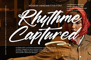 Rhythme Captured Modern Handwritten, a Handwritten Font by operatype.co (Thumbnail 1 of 10)